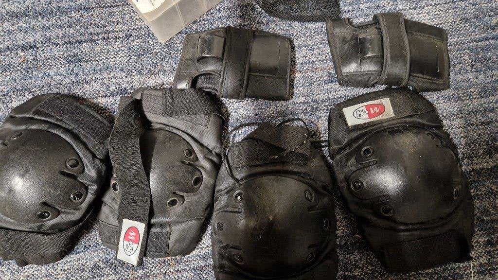 Beschermset, Gebruikt, Kinderen, Bescherming, Ophalen