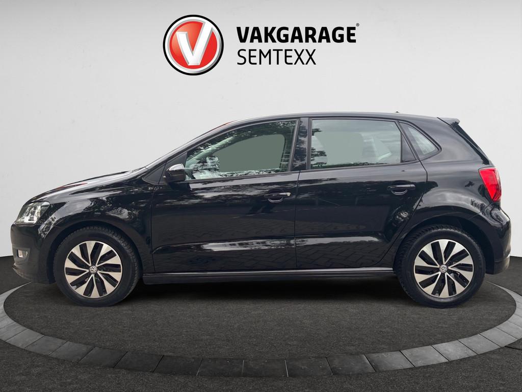 Volkswagen Polo 1.0 BlueMotion Edition | Org NL | 1e Eig. |, Voorwielaandrijving, Stof, 95 pk, Zwart