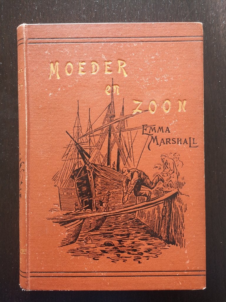 Boek uit 1897, Moeder en Zoon, door Emma Marshall, met afb., Gelezen, Europa overig, Emma Marshall, Ophalen of Verzenden