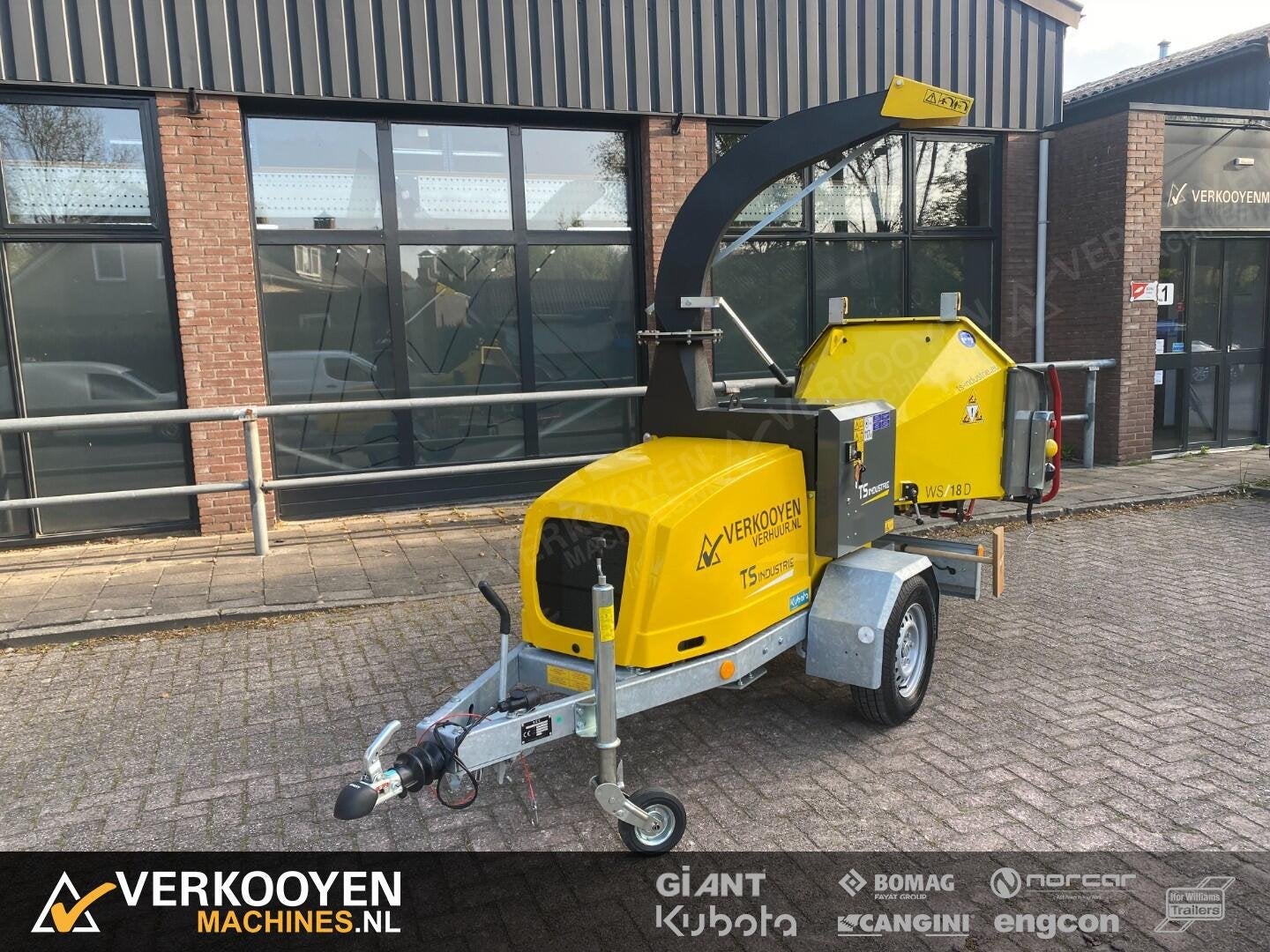 2022 TS Industrie WS/18D 35pk Versnipperaar / Hakselaar VV12, Hakselaar