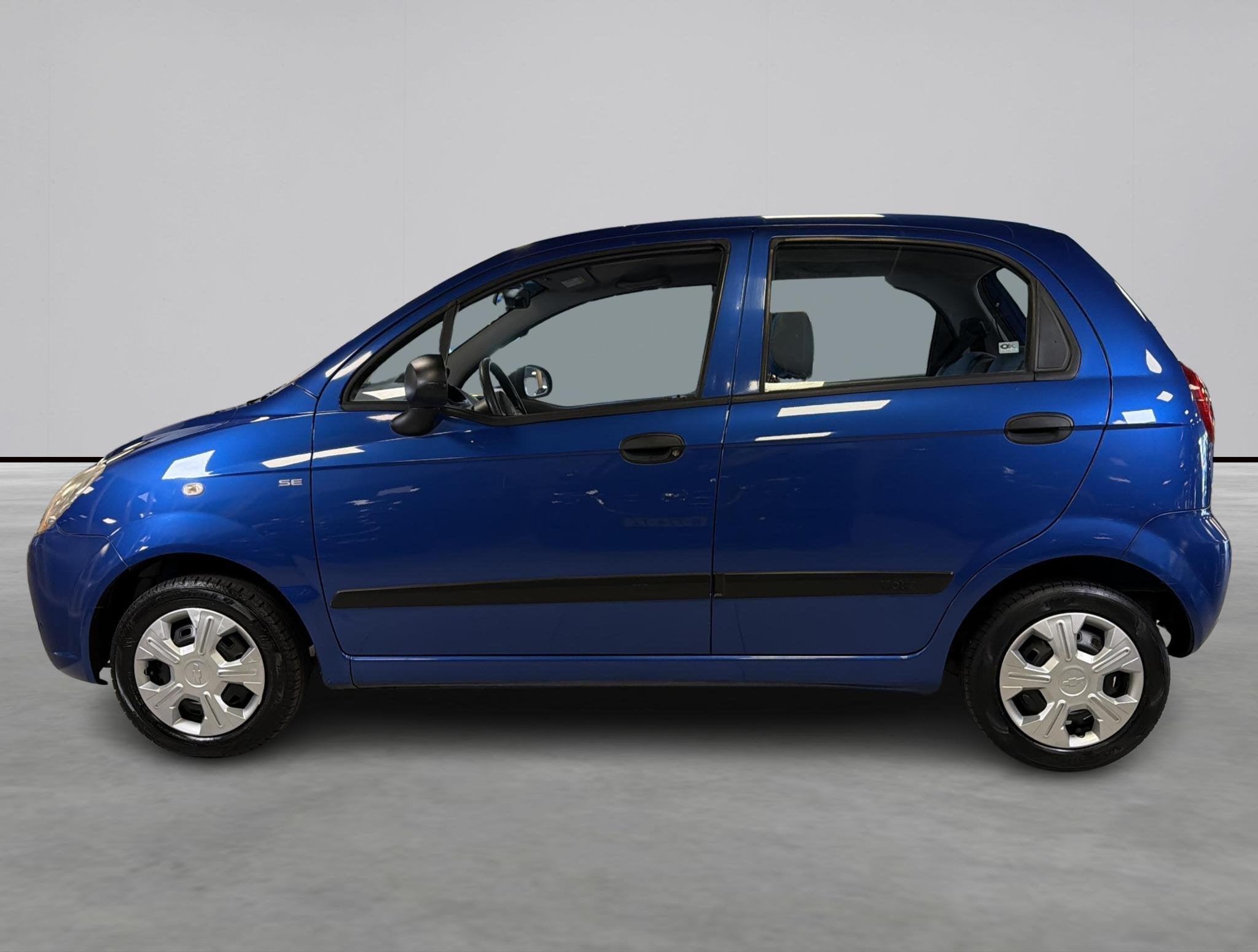 Chevrolet Matiz 0.8 Style Airco, Auto's, Voorwielaandrijving, Stof, Gebruikt, Blauw