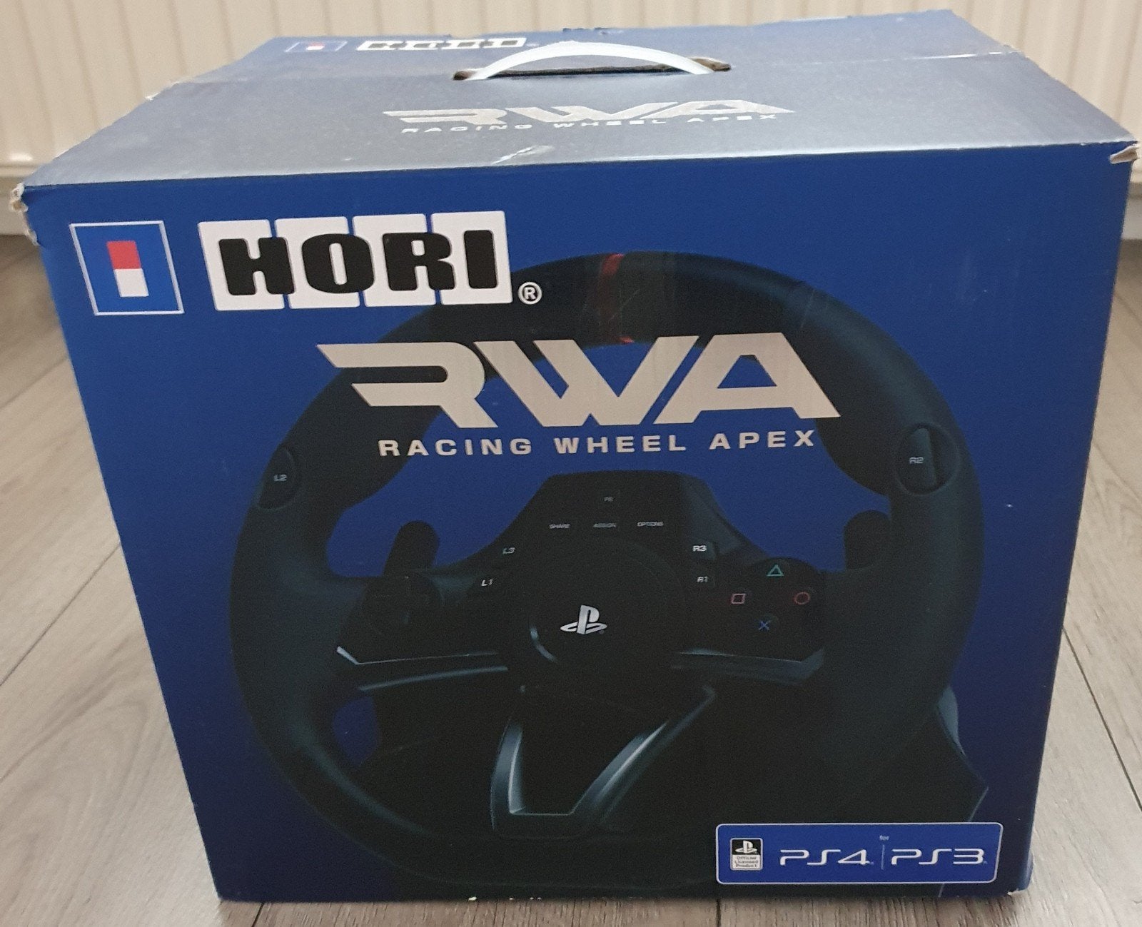 Hori Racing Wheel Apex voor PS4 en PS3, Spelcomputers en Games, Ophalen, Zo goed als nieuw, Stuur of Pedalen, PlayStation 3