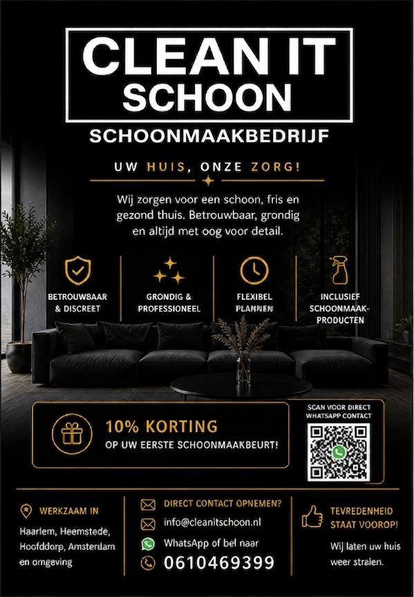 Schoonmaak, Vacatures, Vacatures | Schoonmaak en Facilitaire diensten, Overige niveaus, Vanaf 10 jaar, Overige vormen
