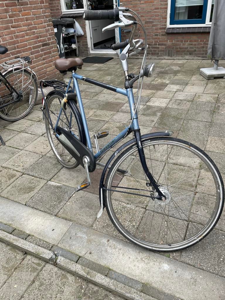 Gazelle herenfiets 28 inch frame 64 cm, Fietsen en Brommers, Fietsen | Heren | Herenfietsen, Gebruikt, Velgrem, Ophalen of Verzenden