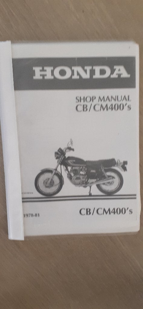 Honda CM 400 T, Motoren, Handleidingen en Instructieboekjes, Ophalen of Verzenden, Honda
