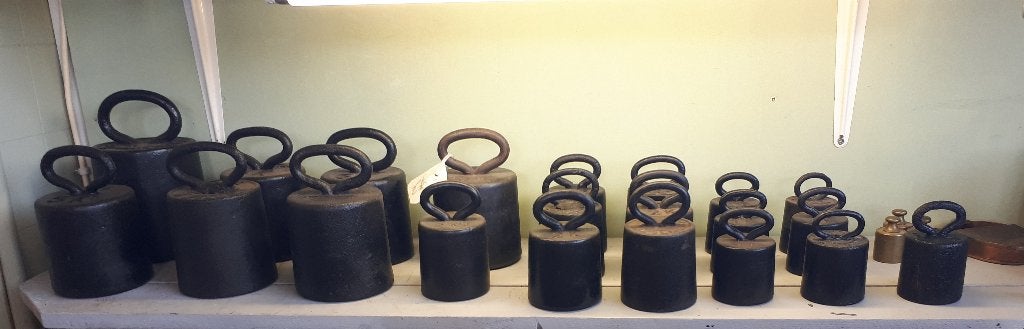 Antiek Gietijzeren Gewichten, Antiek en Kunst, Antiek | Gereedschap en Instrumenten, Ophalen