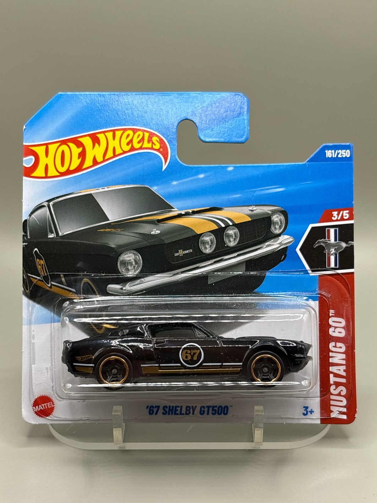 Hot Wheels '67 Shelby GT500 Mustang 60th 2025, Auto, Nieuw, Ophalen of Verzenden, Mattel