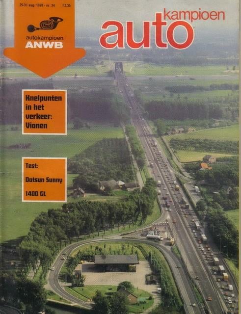 Autokampioen 34 1978 : Honda Civic - Peugeot 104 - Datsun, Ophalen of Verzenden, Gelezen, Algemeen