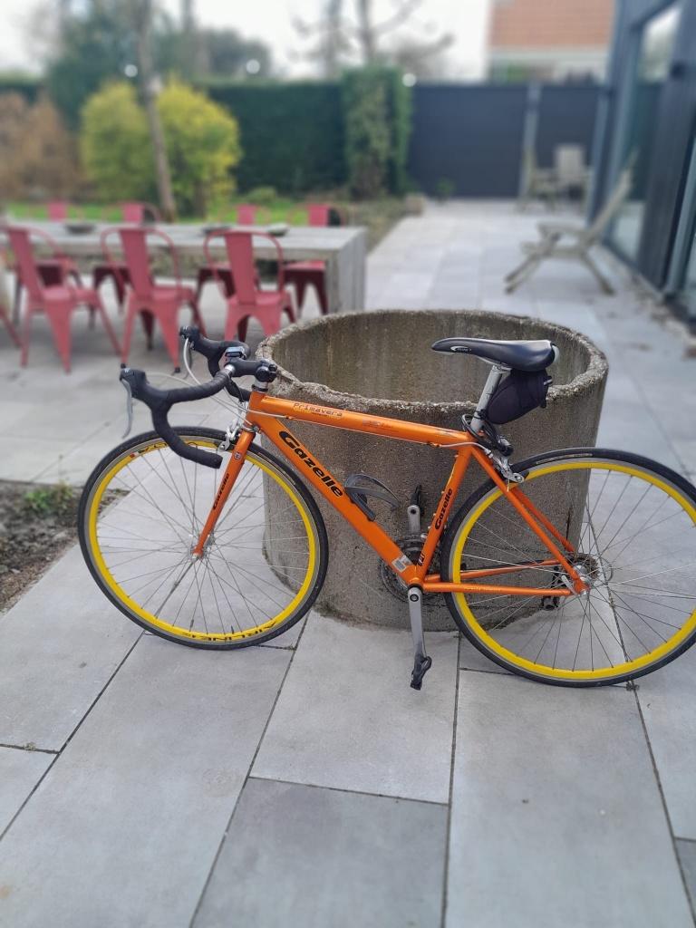 racefiets dames, Fietsen en Brommers, Fietsen | Dames | Sportfietsen en Toerfietsen, Gebruikt, 26 inch, Velgrem, 47 tot 50 cm