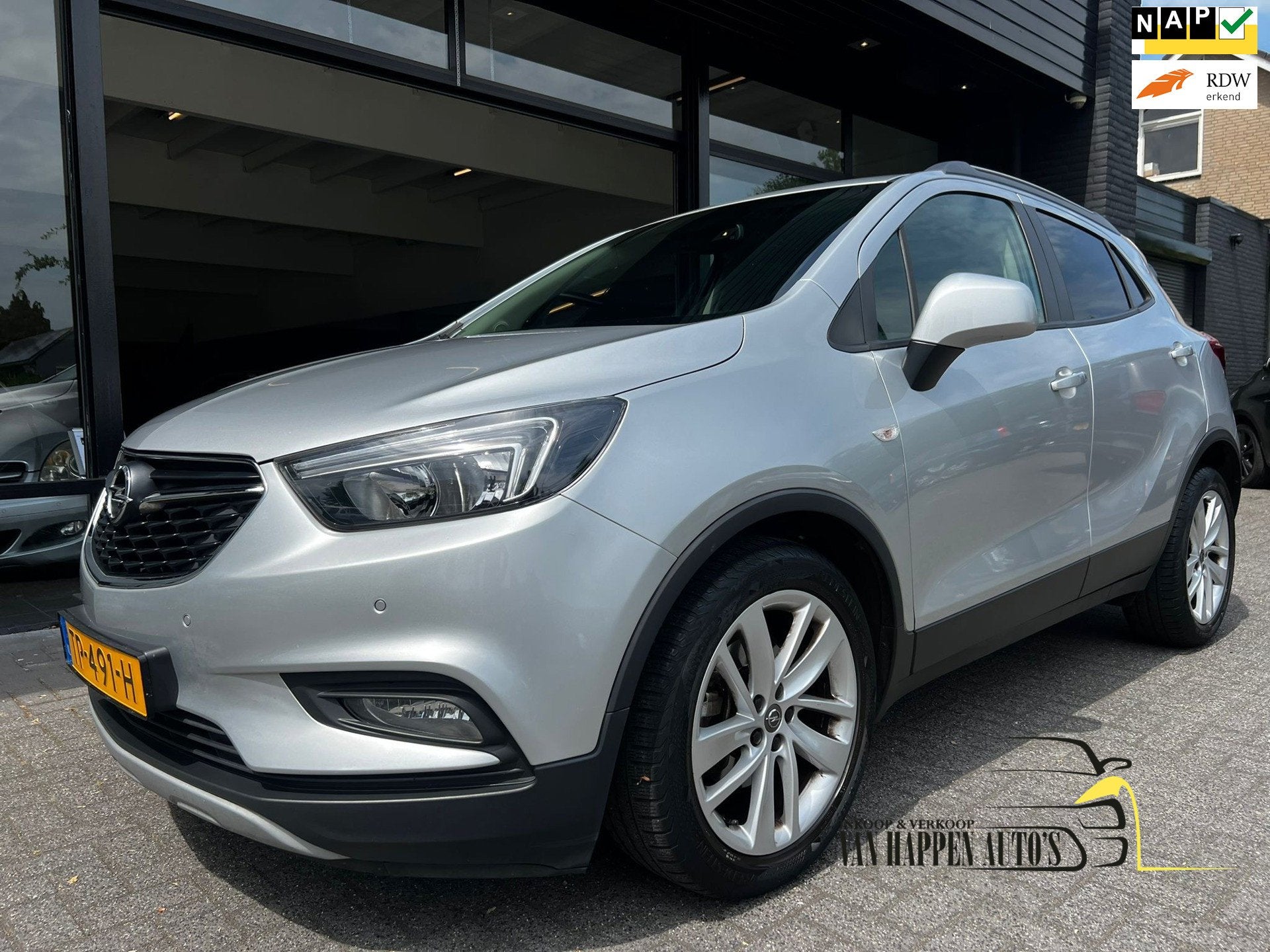 Opel Mokka X 1.4 Turbo Online Edition / apk 7-2027, Auto's, Voorwielaandrijving, Gebruikt, Euro 6, Origineel Nederlands