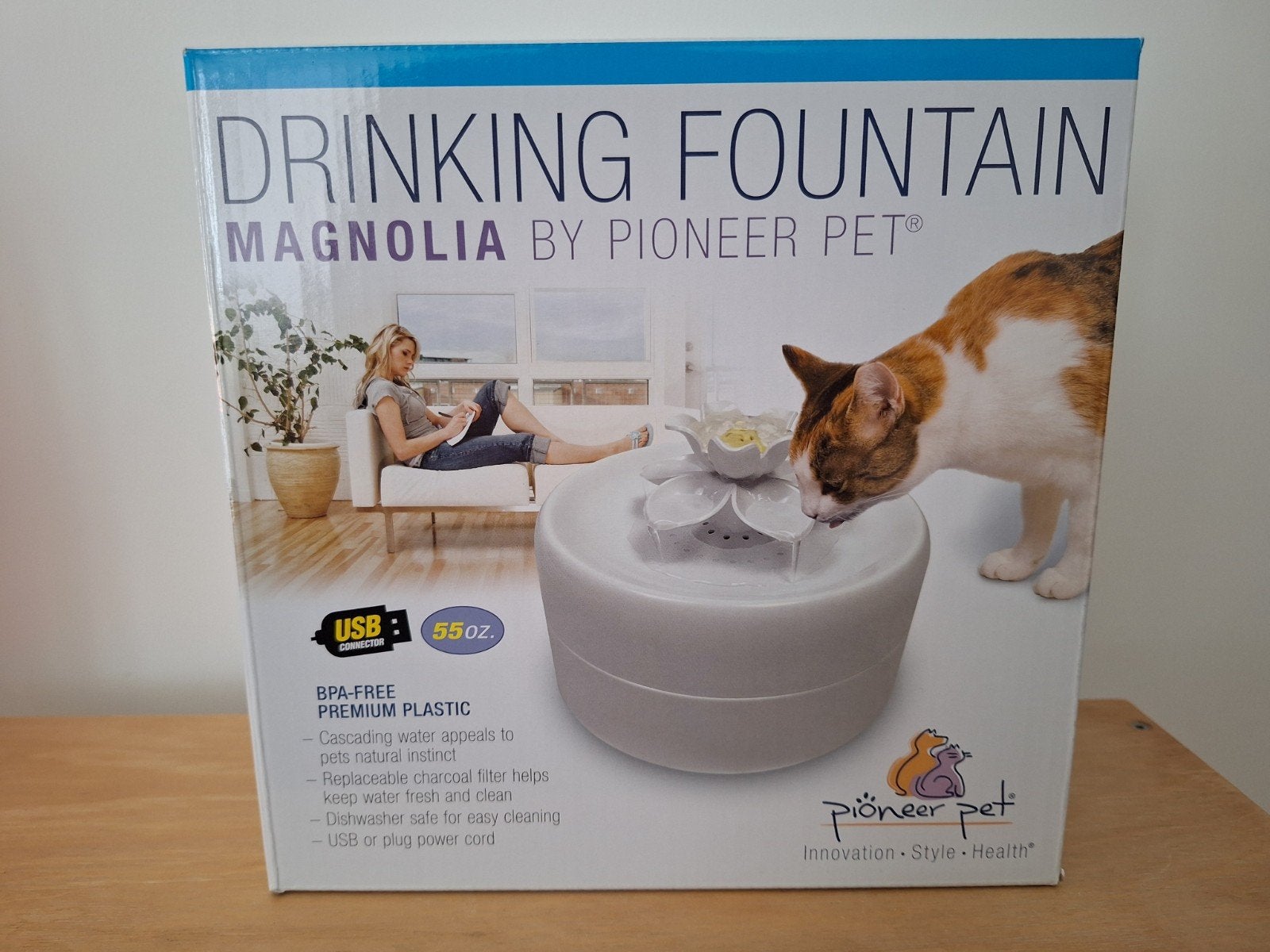 Pioneer pet Magnolia drinkfontein kat - Nieuw in doos, Ophalen of Verzenden, Nieuw