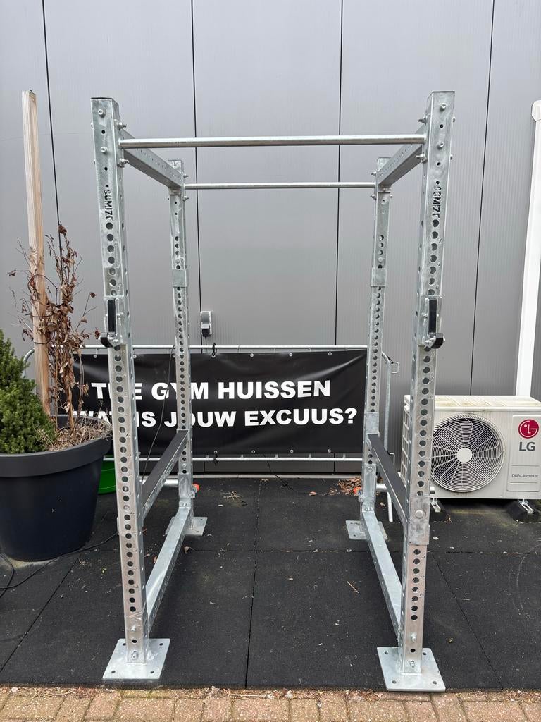 Te koop: Outdoor power rack, Gebruikt, Krachtstation, Armen, Ophalen of Verzenden
