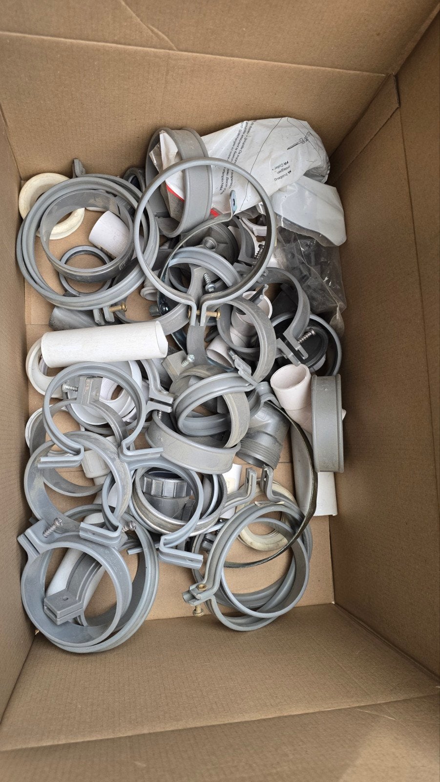 PVC stukken, buigijzers, electra en sifons, Ophalen, Gebruikt, Pvc, Overige typen