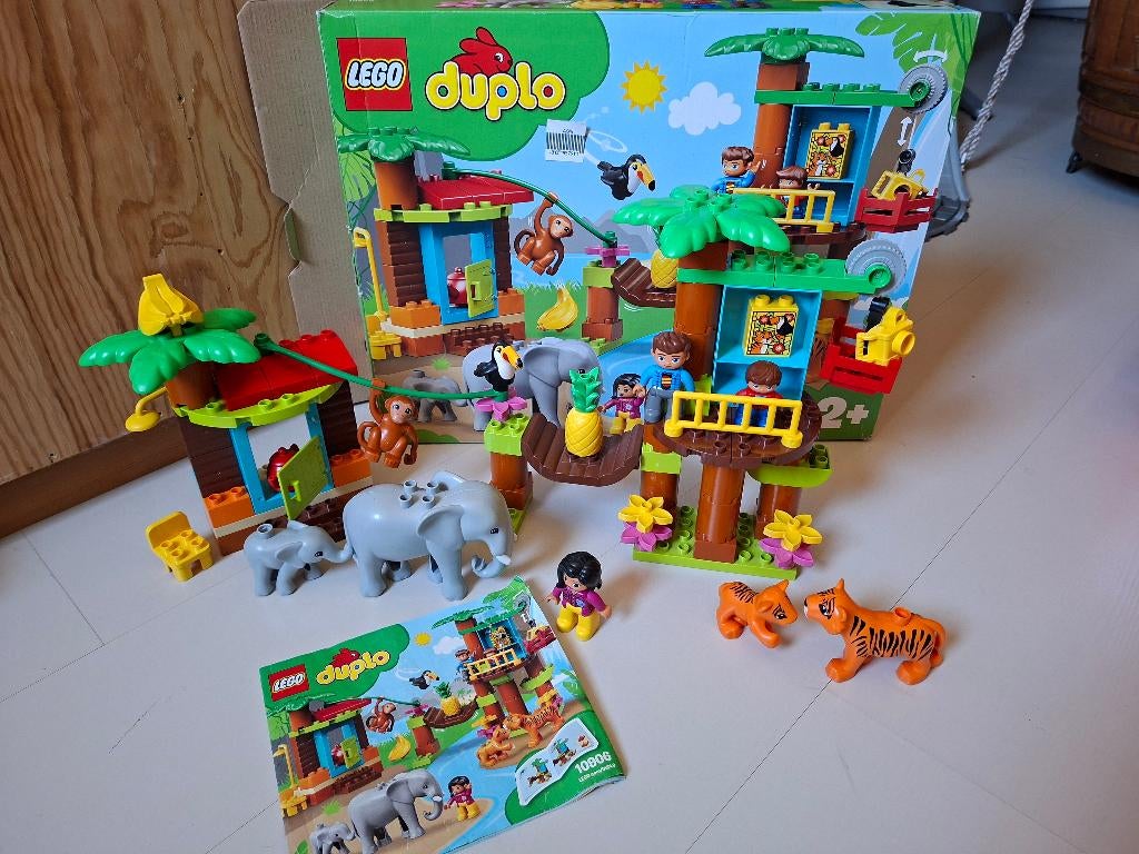 Duplo - 10906 - Tropisch eiland, Kinderen en Baby's, Speelgoed | Duplo en Lego, Compleet, Gebruikt, Ophalen of Verzenden, Duplo