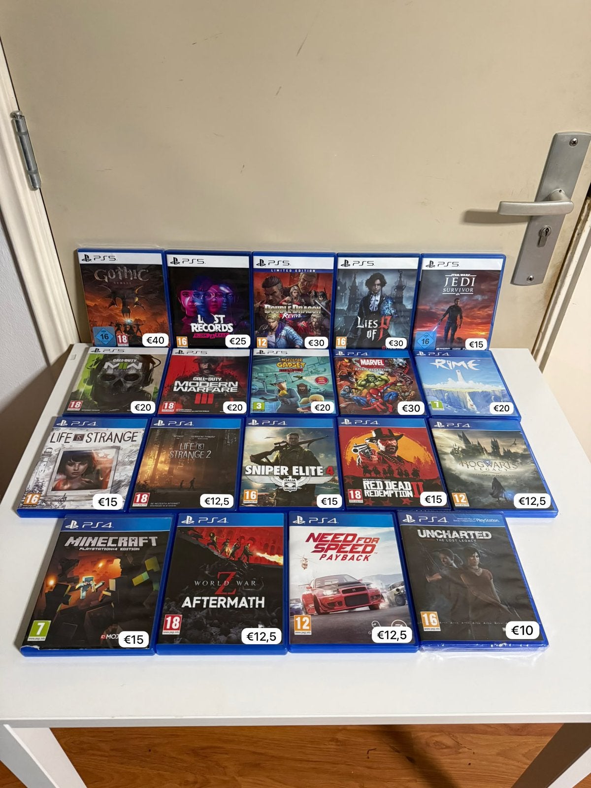 Playstation 5 & Playstation 4 Spellen Losse Verkoop, Spelcomputers en Games, Ophalen of Verzenden, Zo goed als nieuw