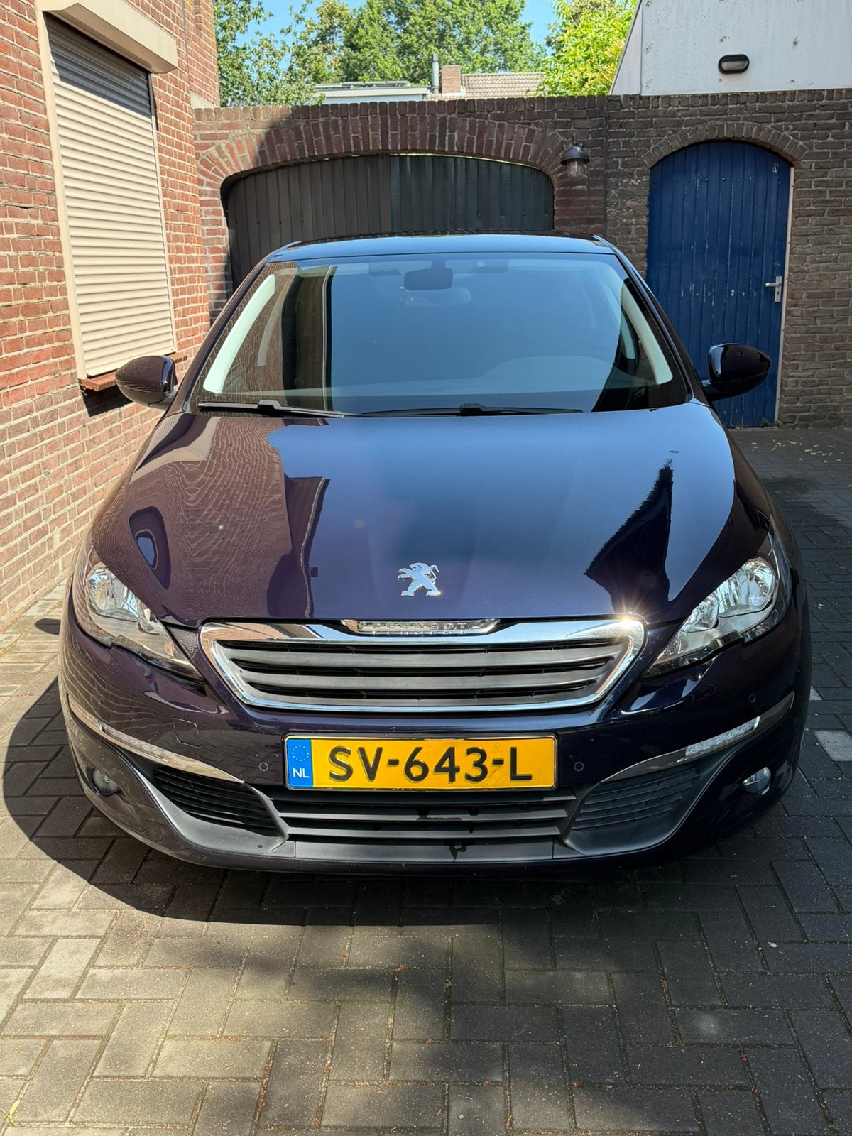 Peugeot 308 1.2 E-thp 81KW/110PK SW 2014 Blauw, Auto's, Navigatiesysteem, Zwart, 1199 cc, 1165 kg