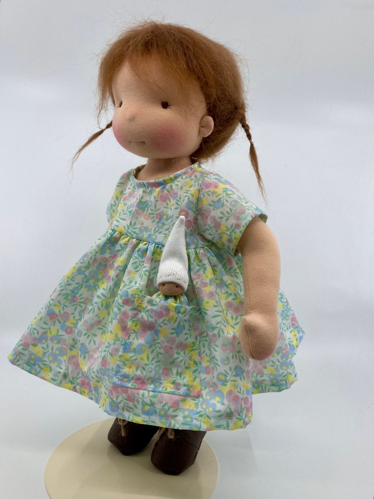 Zonnekindpop waldorf 36cm vrijeschool antroposofische pop, Ophalen of Verzenden, Nieuw, Overige typen