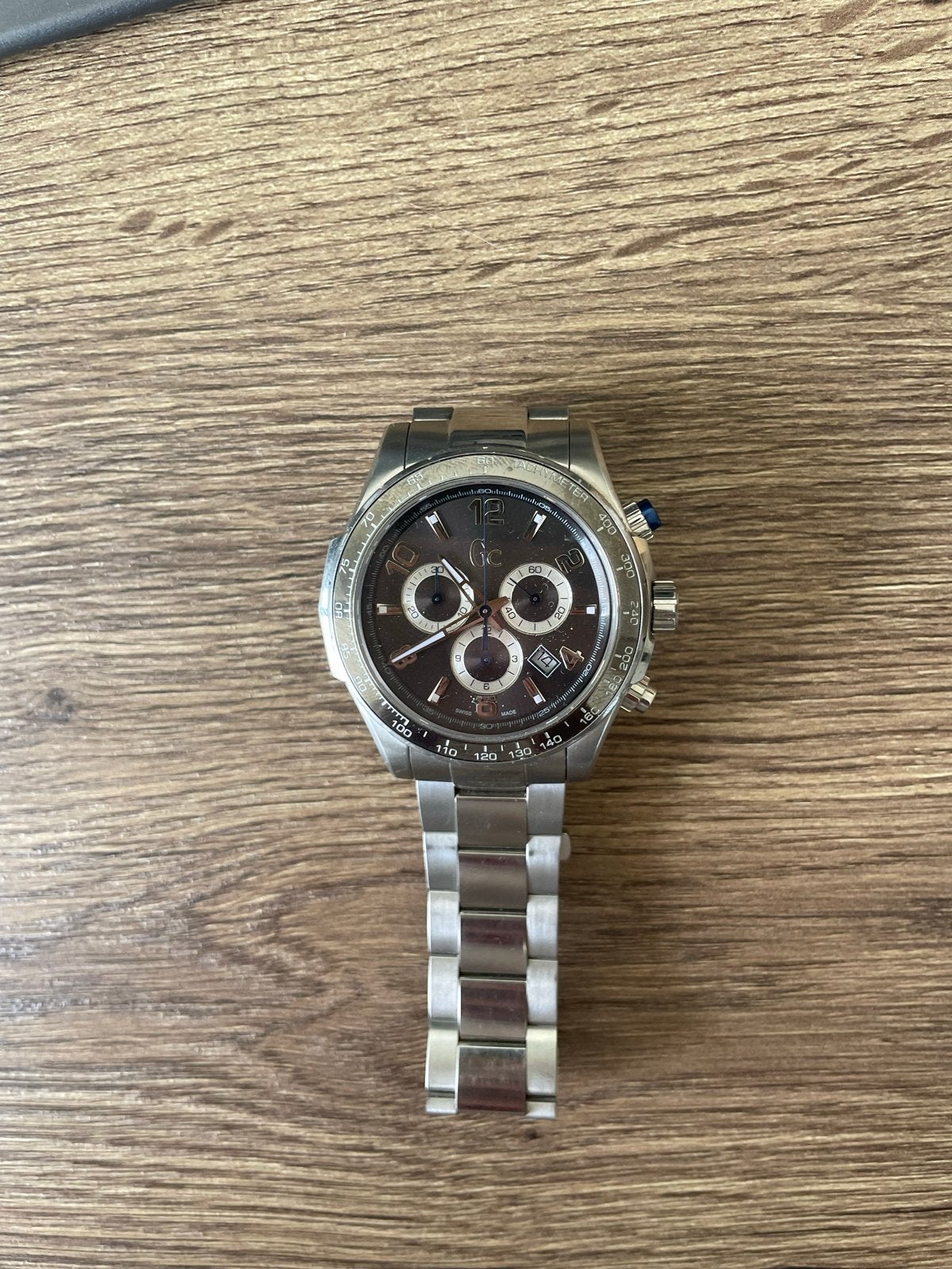 Gc Horloge Technosport X51002G5S, Overige merken, Staal, Gebruikt, Staal