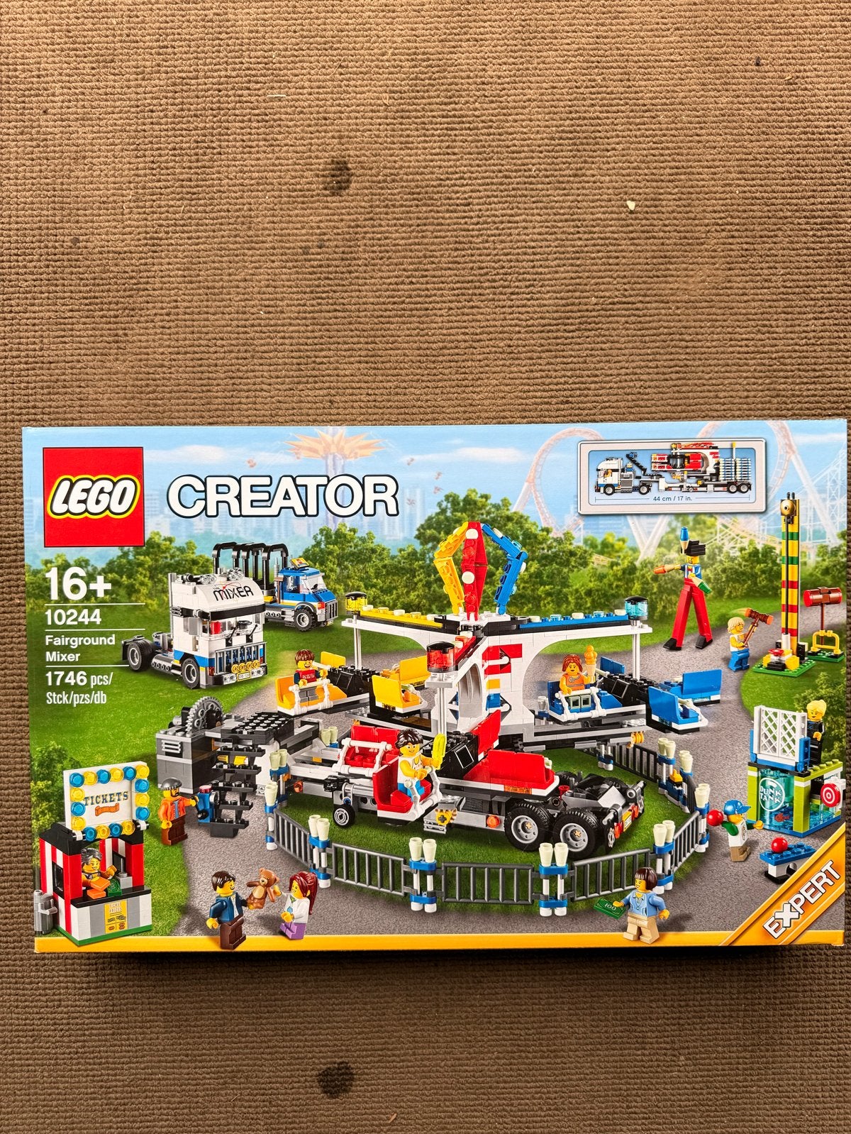 LEGO Creator Expert 10244 Kermis Mixer - Nieuw in doos, Lego, Nieuw, Ophalen of Verzenden, Ongeopend/sealed