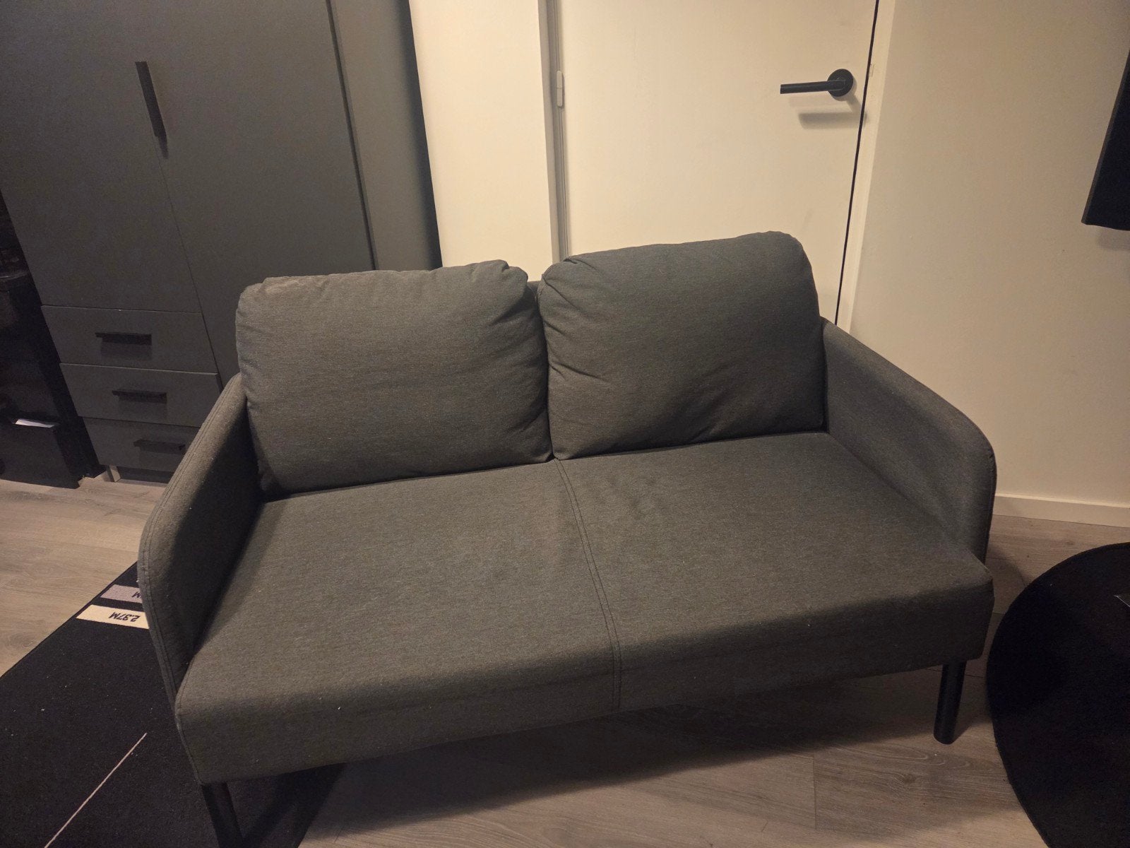 Ikea bankje Glostad, Ophalen, Zo goed als nieuw, Tweepersoons, Stof