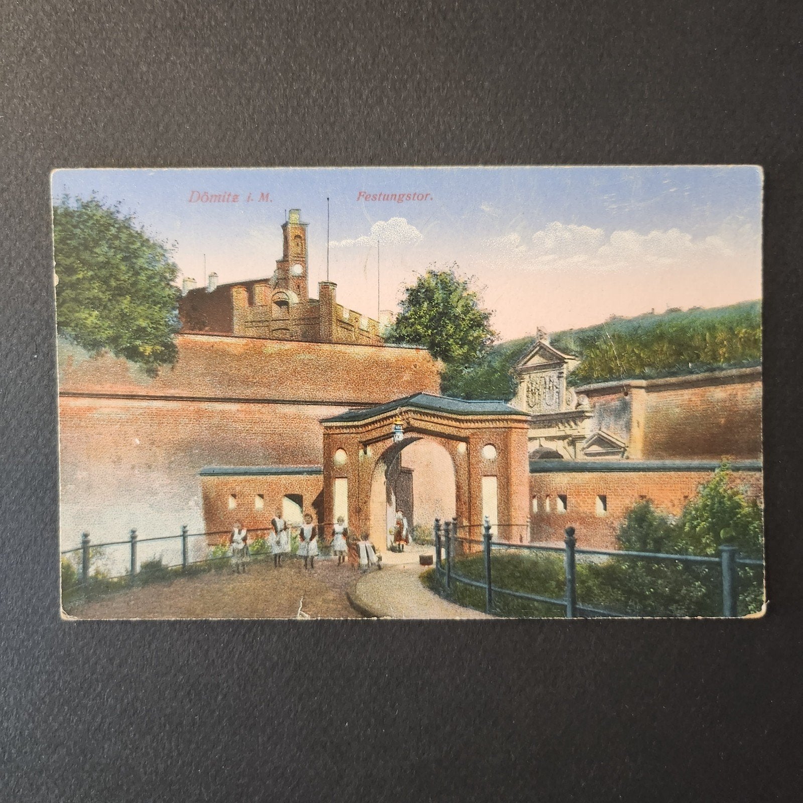 Oude Ansichtkaart Dömitz i. M. Festungstor, Ophalen of Verzenden, Voor 1920, Ongelopen, Duitsland