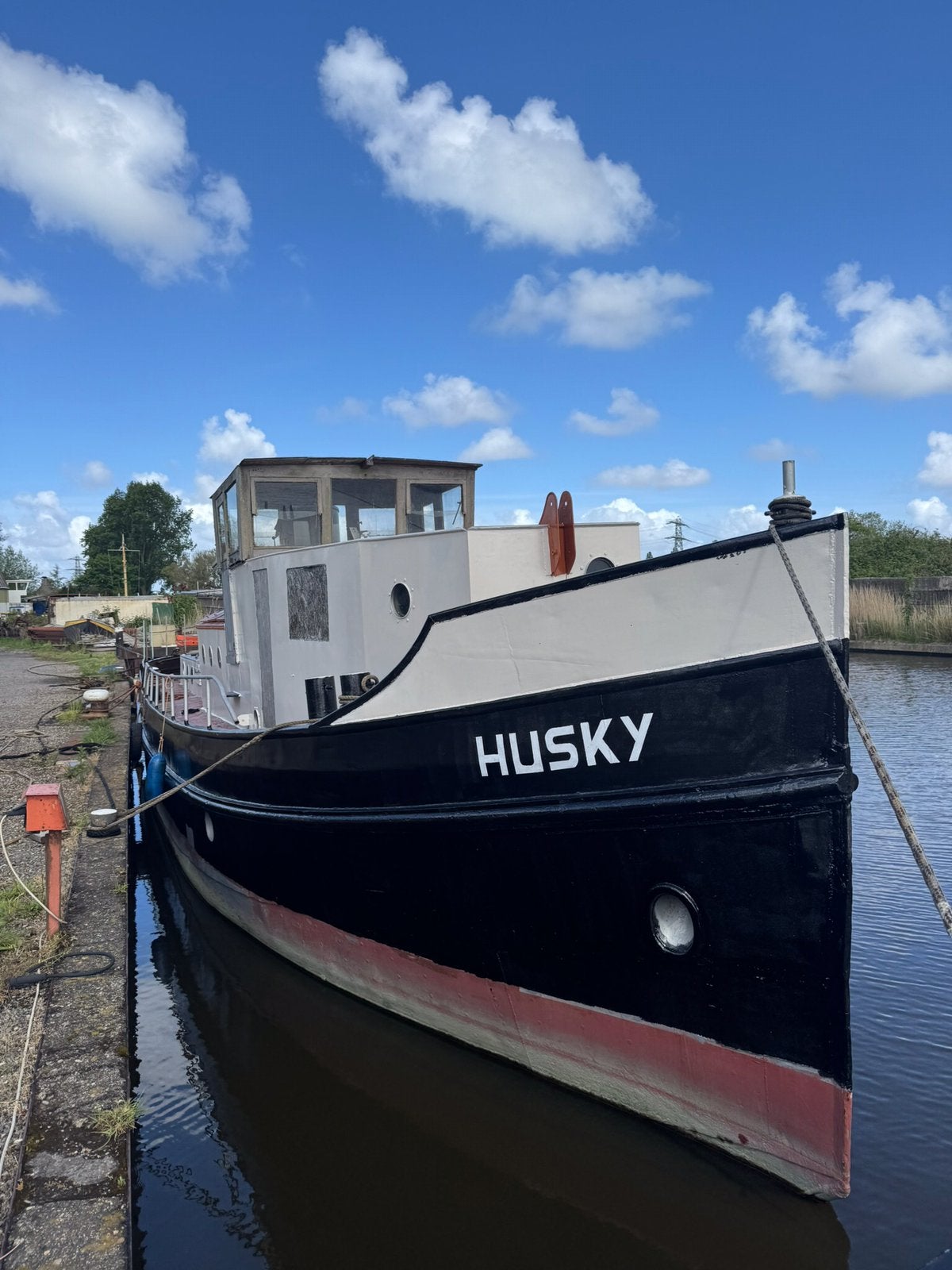 Sleepboot Husky, Binnenboordmotor, Diesel, 4 m, 225 pk