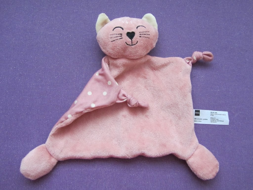 HEMA Knuffeldoekje POES **Nieuw**, Hema, Nieuw, Ophalen of Verzenden, Kat