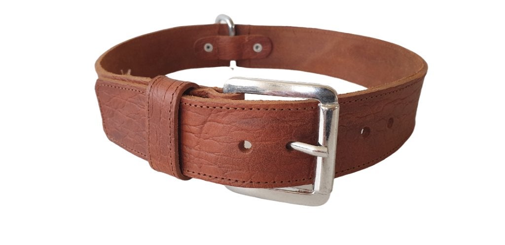 ALOKÉ Sciamano Halsband Leder Nekomtrek 56,5-64,5 cm KOOPJE!, Ophalen of Verzenden, Handgemaakt, Nieuw