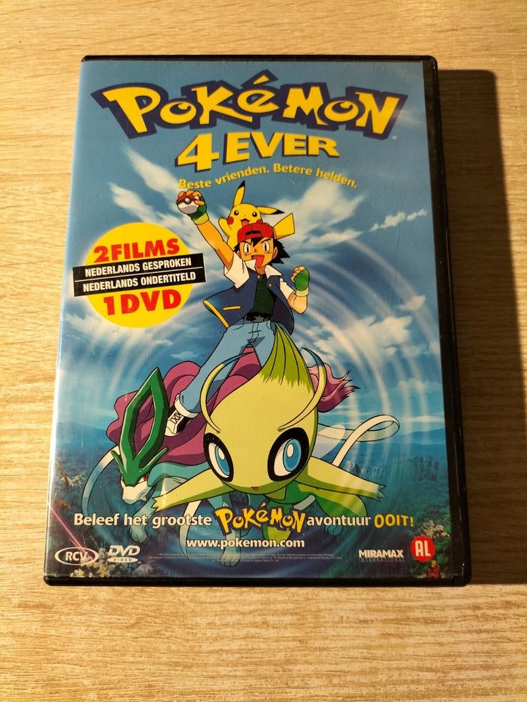 Pokemon 4ever, Cd's en Dvd's, Dvd's | Tekenfilms en Animatie, Ophalen of Verzenden
