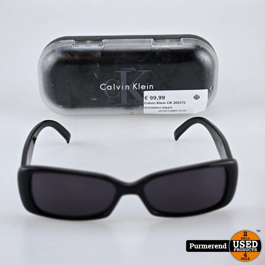 Calvin Klein CK 20537S Zonnebril Zwart