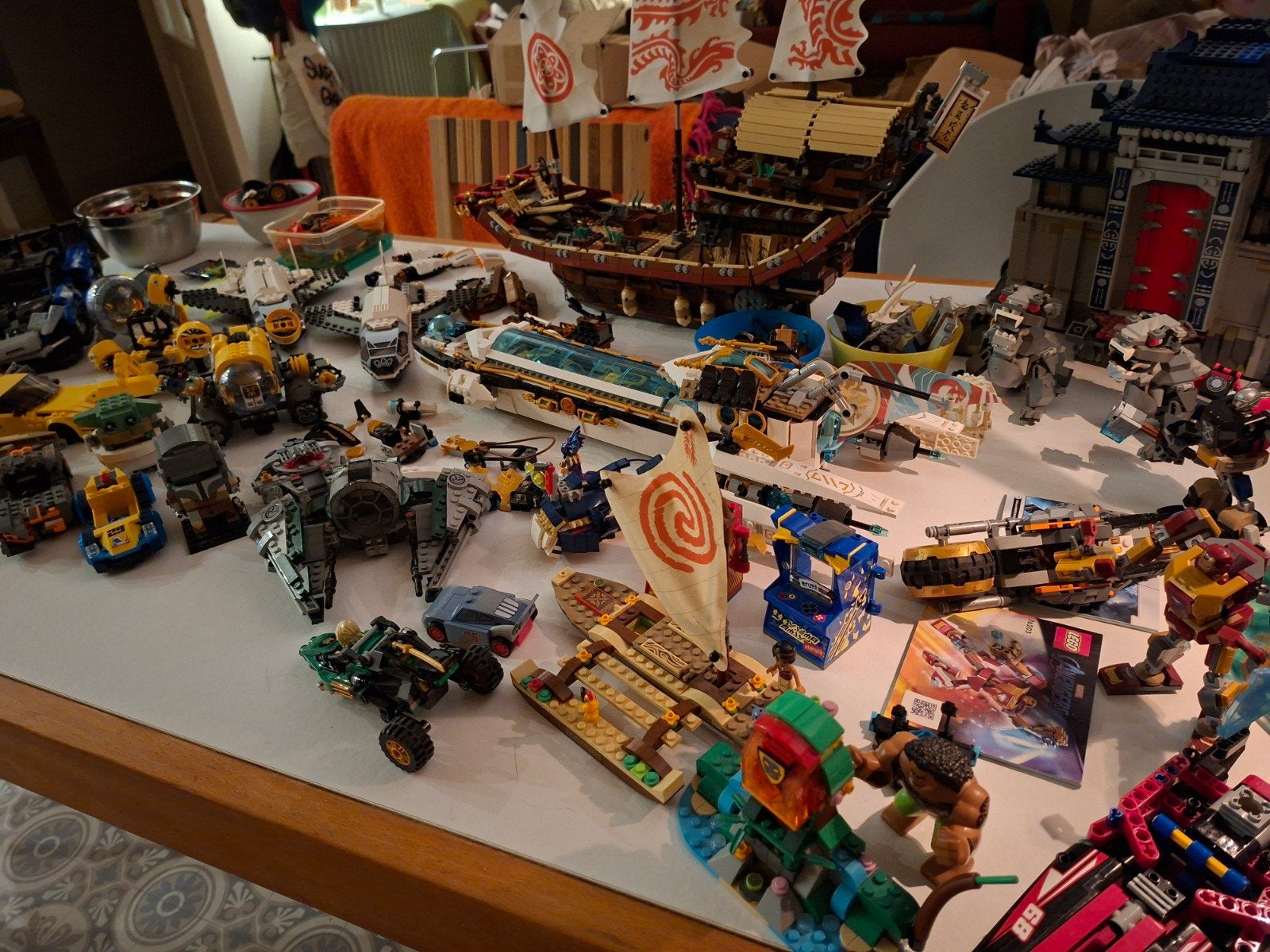 Erg veel lego Ninjago, City, Disney etc., Ophalen, Gebruikt