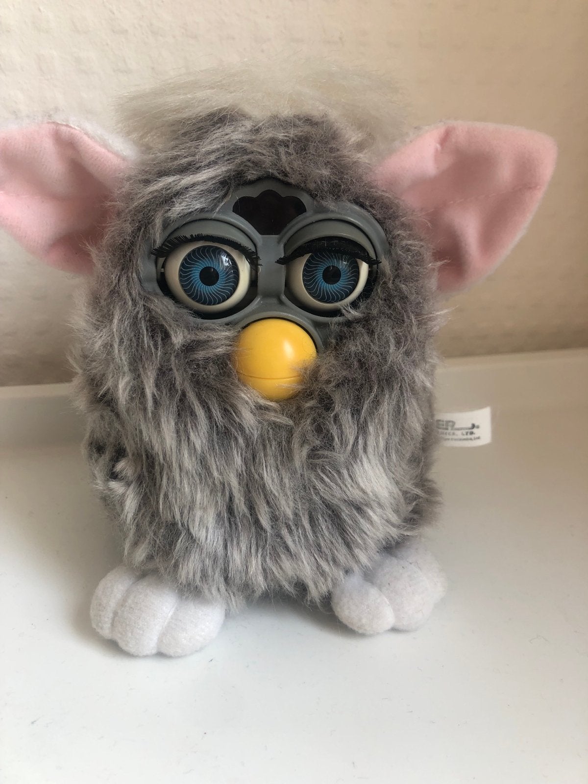 Vintage Furby Grijs - Maakt geen geluid, Ophalen of Verzenden, Gebruikt, Jongen of Meisje