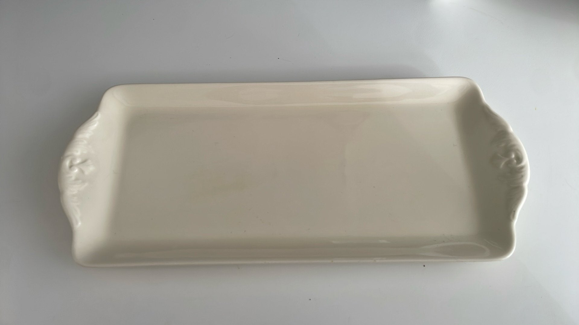 Wedgwood Queen's Ware Edme Serveerschaal, Ophalen, Klassiek, Wedgwood, Porselein