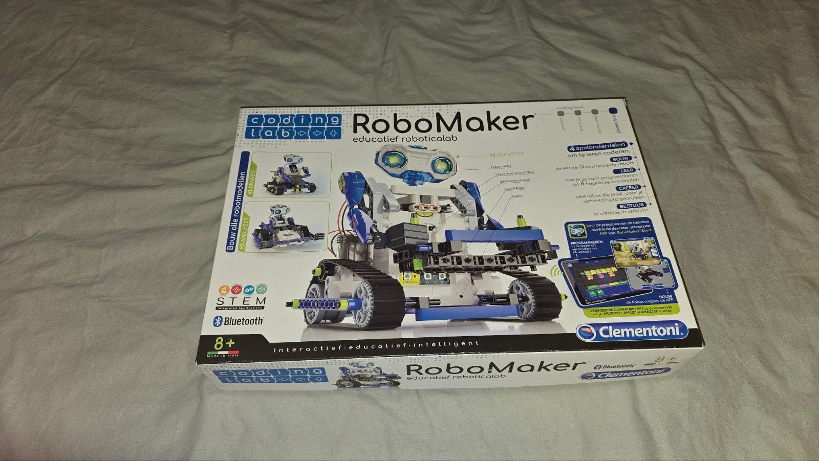 Clementoni RoboMaker Educatief Roboticalab, Ophalen, Gebruikt, Bouwen, Met licht