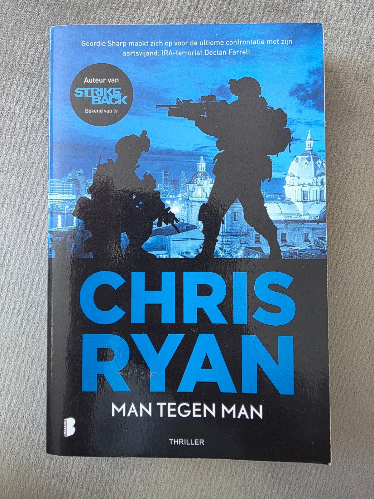 Chris Ryan - Man Tegen Man (Thriller), Boeken, Ophalen of Verzenden, Zo goed als nieuw, Chris Ryan, Europa overig