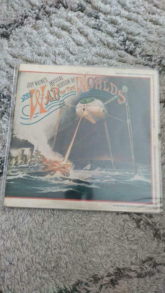 Vinyl LP Jeff Wayne - War of the Worlds (1978), Ophalen, Zo goed als nieuw, 12 inch