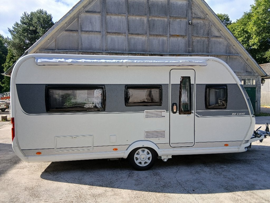 Hobby 460 lu  enkele bedden, Schokbreker, 2 aparte bedden, Rondzit, Hobby