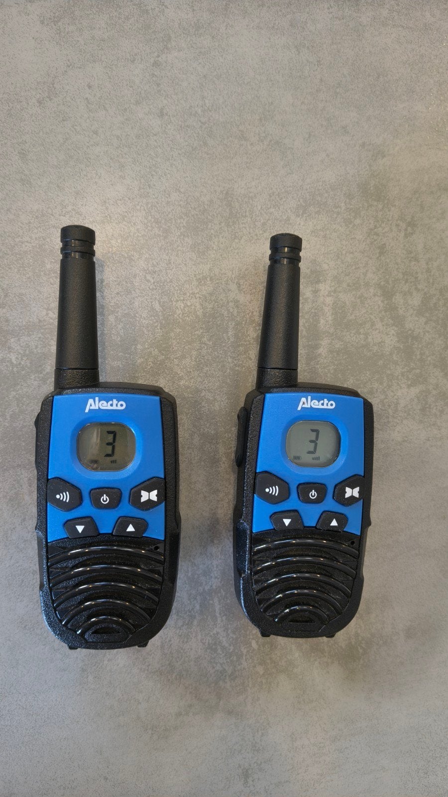 Alecto Walkie Talkie Set voor volwassenen en kinderen, Gebruikt, 5 tot 15 km, Ophalen of Verzenden, Portofoon of Walkie-talkie