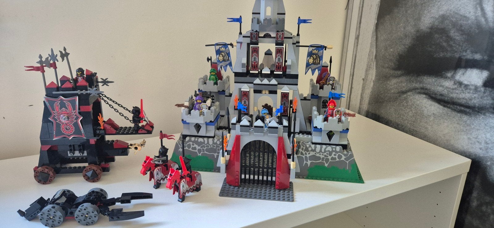 Lego knights kingdom 8781 + 8800, Ophalen of Verzenden