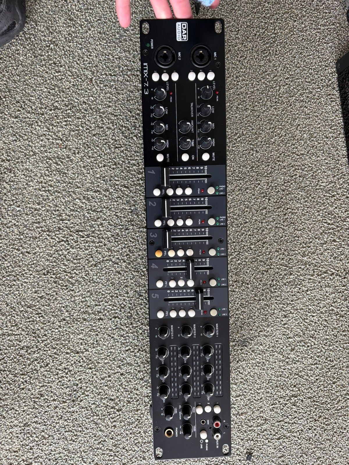 DAP 19 mixer,, Muziek en Instrumenten, Ophalen, Zo goed als nieuw, Overige aantallen, Overige merken