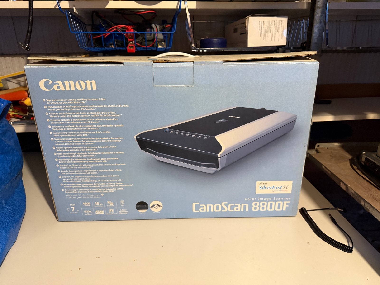 Canon CanoScan 8800F kleurenbeeldscanner nieuw in doos, Computers en Software, Ophalen of Verzenden, Zo goed als nieuw, Fotoscanner