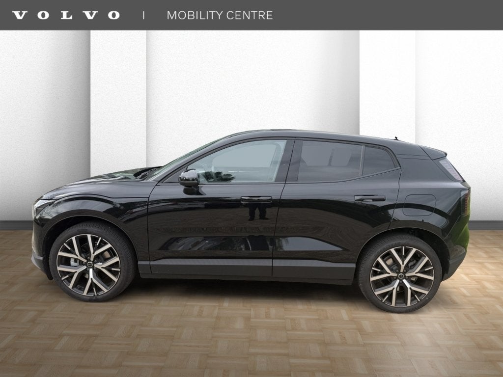 Volvo EX30 P5 Long R. + Black ed Eur. 69kWh | 20" | DEMO |, Auto's, 0 cilinders, Gebruikt, 180 min, Zwart