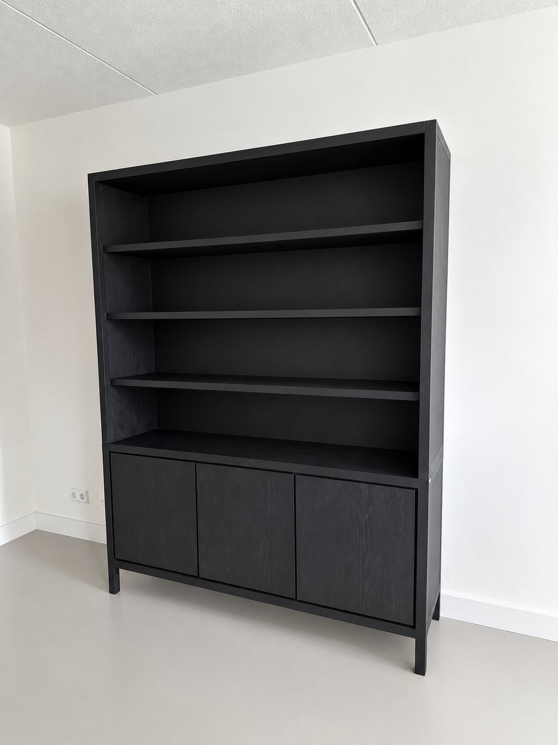 Sira Line Goossens boekenkast buffetkast, Ophalen, Zo goed als nieuw, 25 tot 50 cm, 200 cm of meer