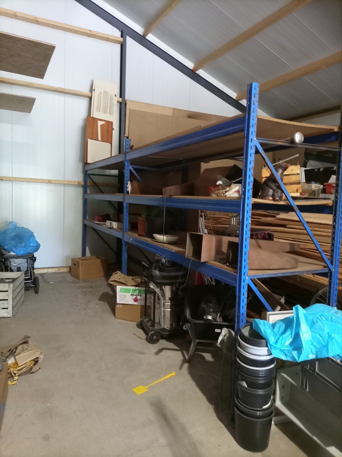 palletstelling, Ophalen