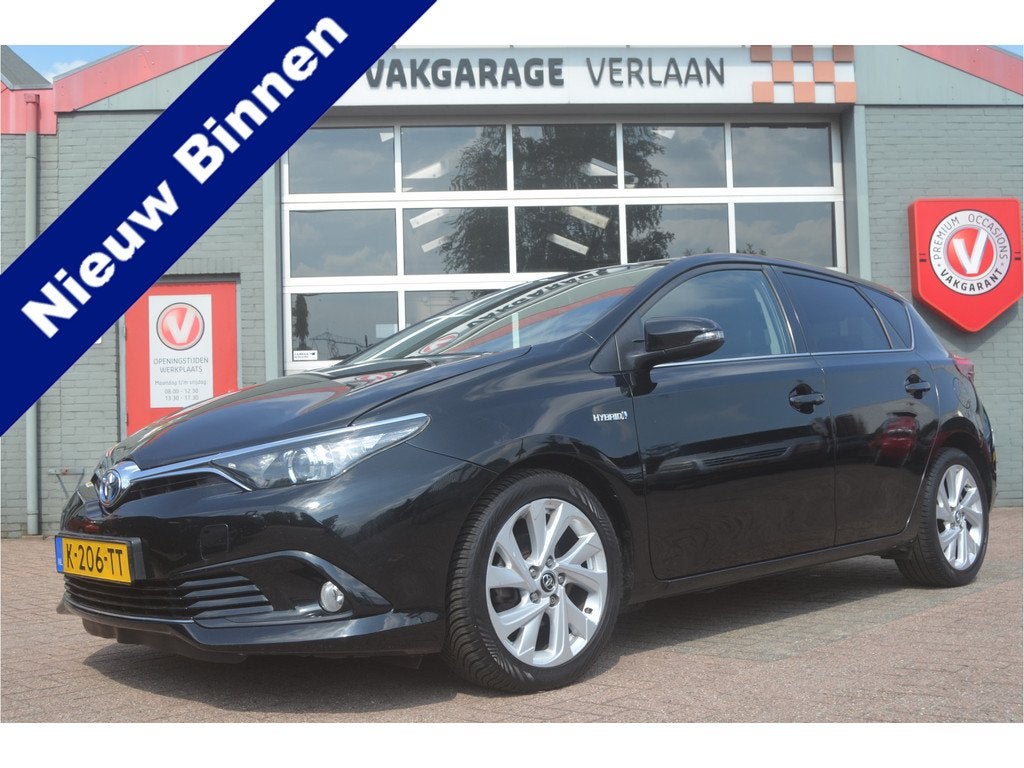 Toyota Auris 1.8 Hybrid Dynamic Go (bj 2018, automaat), Auto's, Toyota, Bedrijf, Te koop, Auris, ABS, Achteruitrijcamera, Airbags
