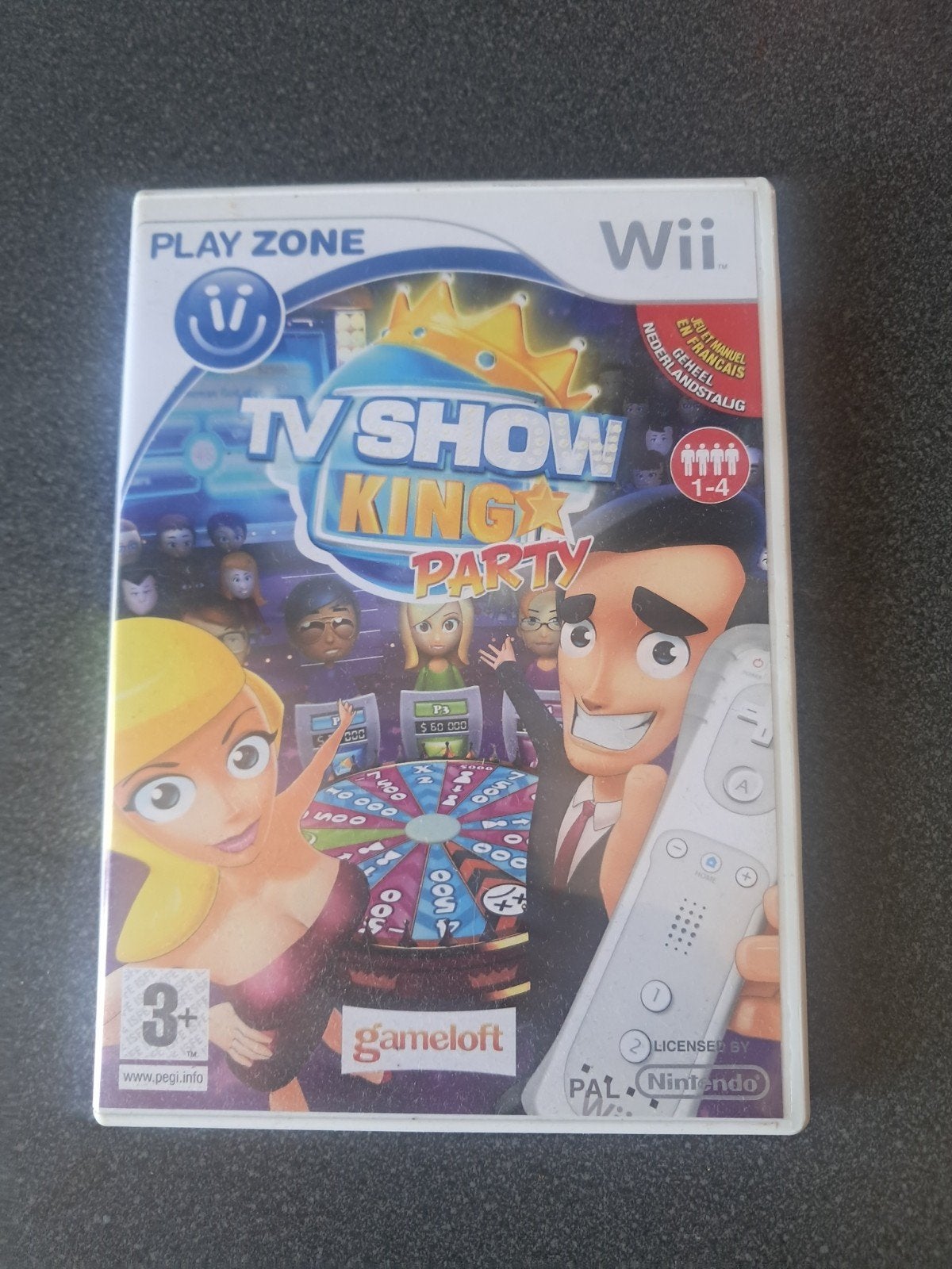Wii spel tv show king party, Muziek, Ophalen of Verzenden, Zo goed als nieuw, 3 spelers of meer