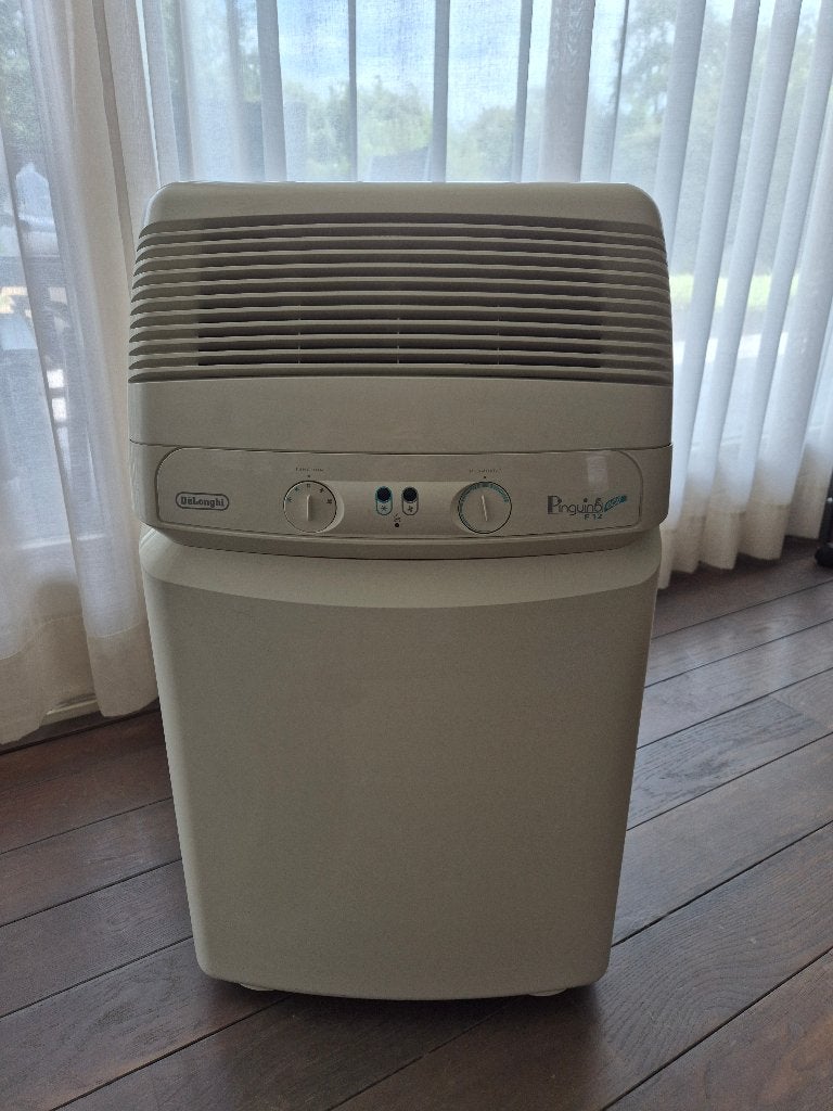 Delonghi mobiele airco, Ophalen, Gebruikt, Minder dan 60 m³, 3 snelheden of meer
