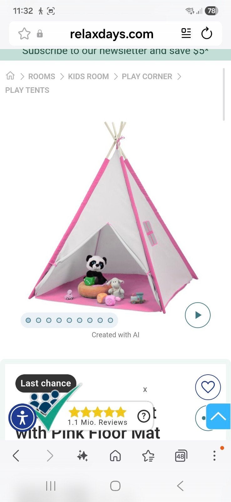 tipi tent, Kinderen en Baby's, Ophalen of Verzenden