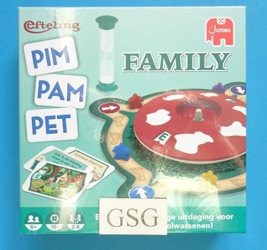 Efteling pim pam pet family nr. 111010120-00, Verzamelen, Efteling, Ophalen, Nieuw, Kleding