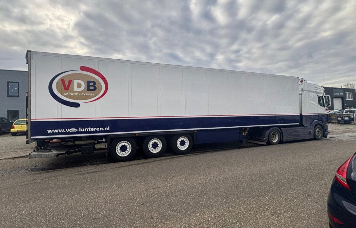 TE RESERVEREN; VDB Lunteren; DAF XG+ met HUIFTRAILER, ., Nieuw, Ophalen of Verzenden, .